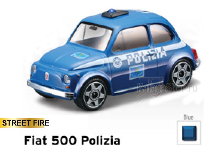 модель Fiat 500 Polizia - Фиат 500 Полиция